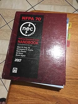 NFPA 70 National Electrical Code Handbook Hardcover 2017
