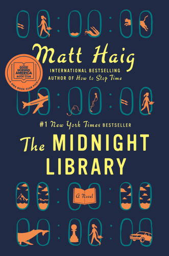The Midnight Library: A GMA Book Club Pick: A Novel Paperback (25 Copies)