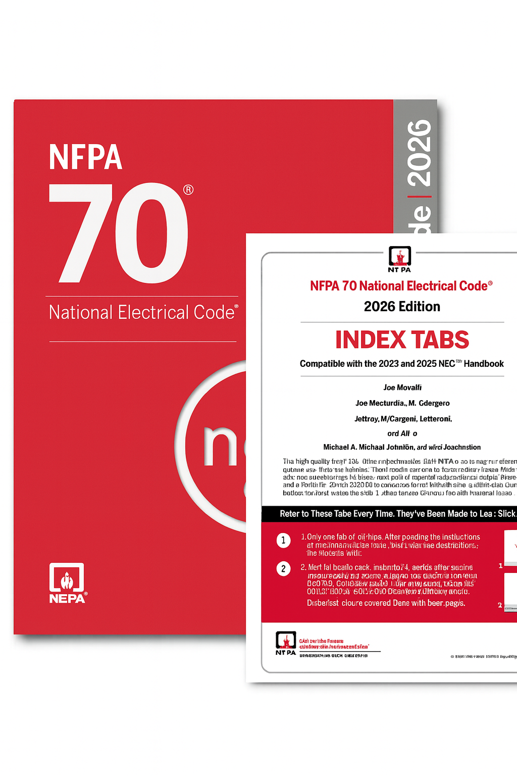 NFPA 70: National Electrical Code (NEC) – 2026 Edition with Index Tab