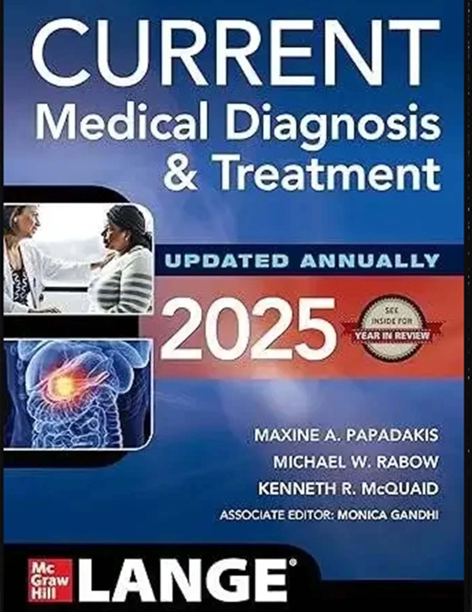 CURRENT Medical Diagnosis and Treatment 2025 – 64th Edition (Paperback)