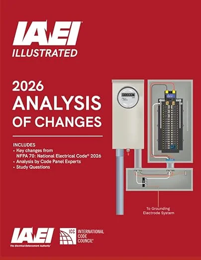 Analysis of Changes, NEC-2026 Paperback