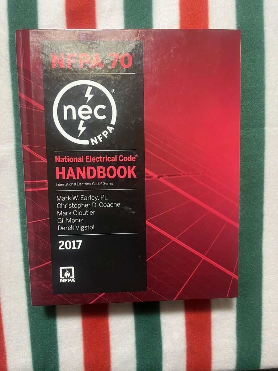 NFPA 70 National Electrical Code Handbook Hardcover 2017